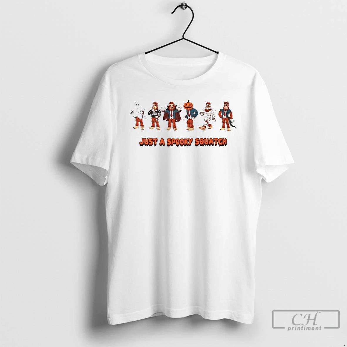 Premium Just A Spooky Squatch Halloween T Shirts