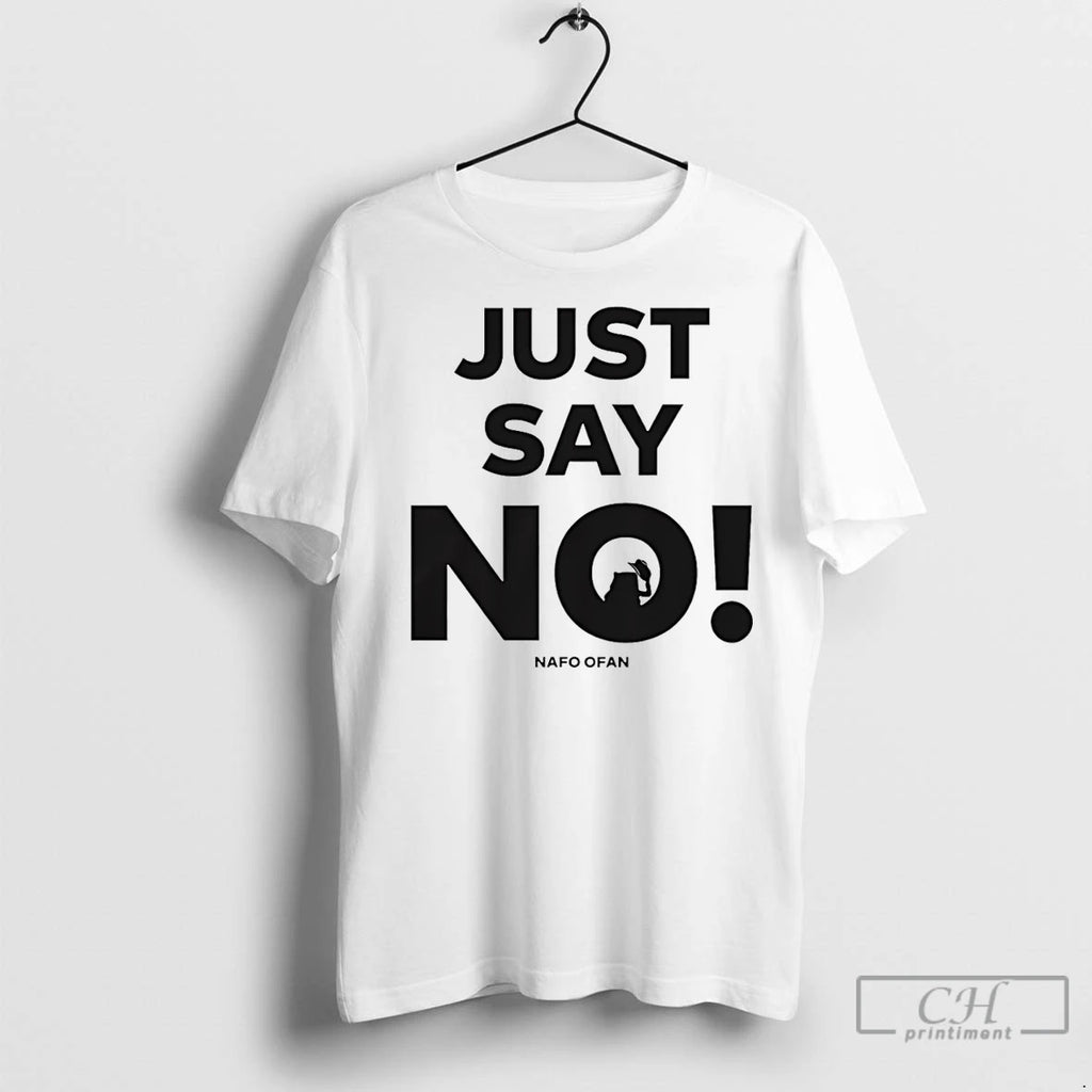 Premium Just Say No Nafo Ofan Logo