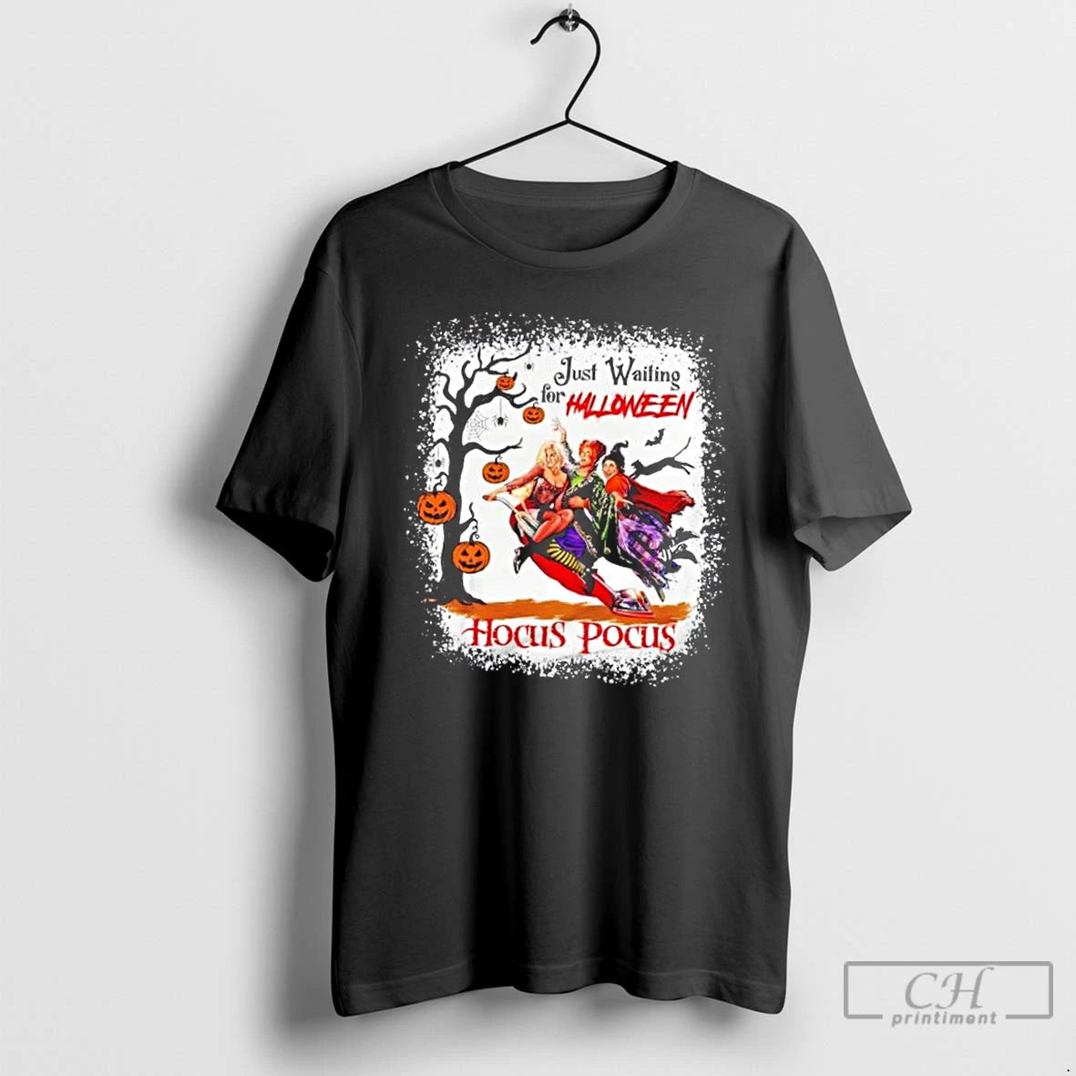 Premium Just Waiting For Halloween Hocus Pocus T Shirts