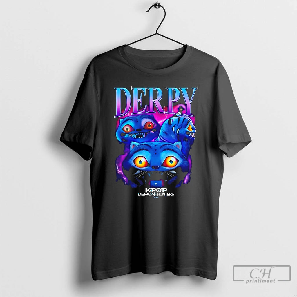 Premium Kpop Demon Hunters Derpy Heartthrob T Shirts