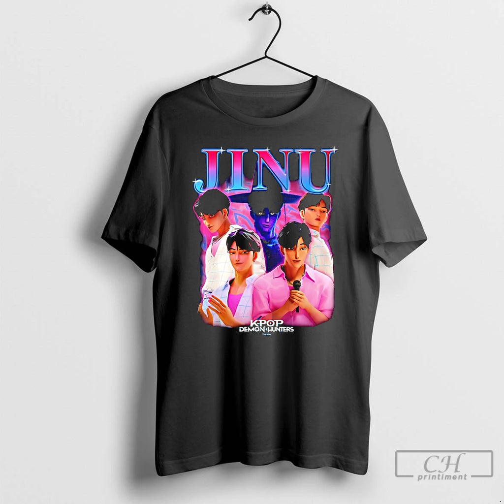 Premium Kpop Demon Hunters Jinu Heartthrob T Shirts