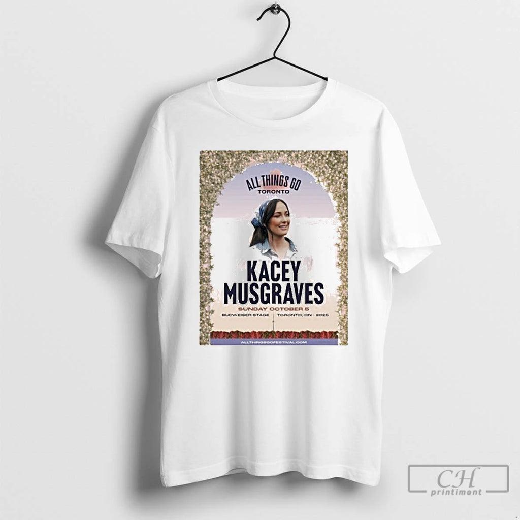 Premium Kacey Musgraves All Things Go Toronto On Oct 5 2025 T Shirts
