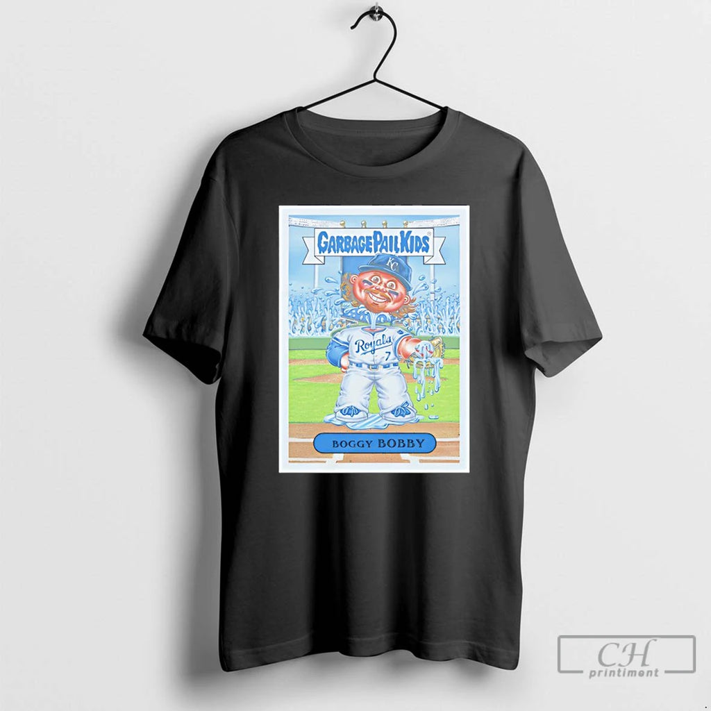 Premium Kansas City Royals Garbage Pail Kids Boggy Bobby T Shirts