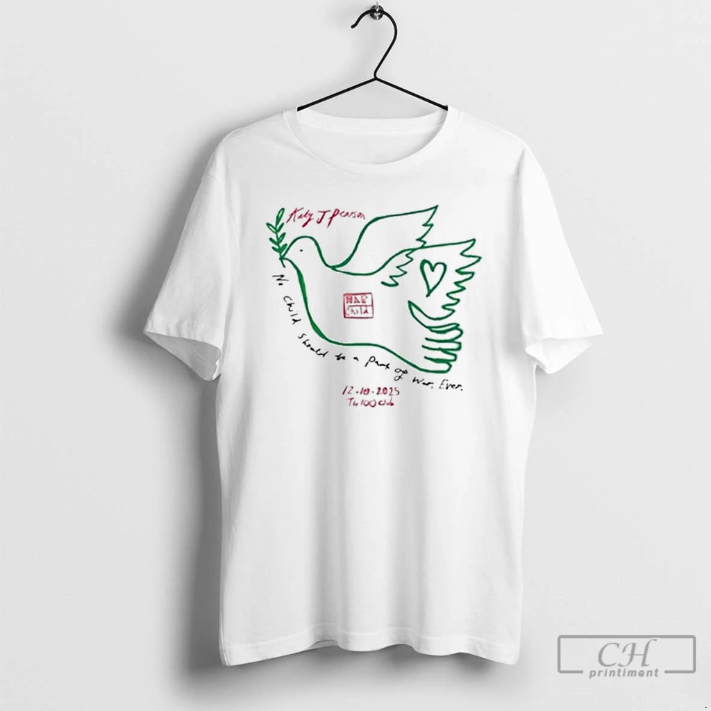 Premium Katy J Pearson October 12 2025 The 100 Club London Dove T Shirts