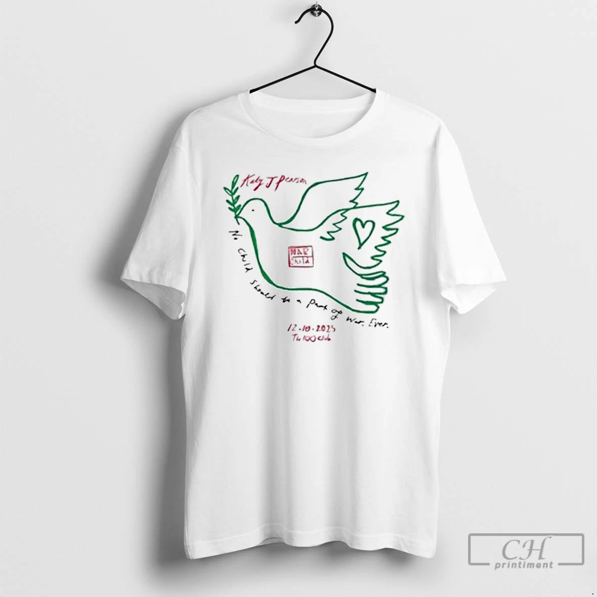 Premium Katy J Pearson October 12 2025 The 100 Club London Dove T Shirts