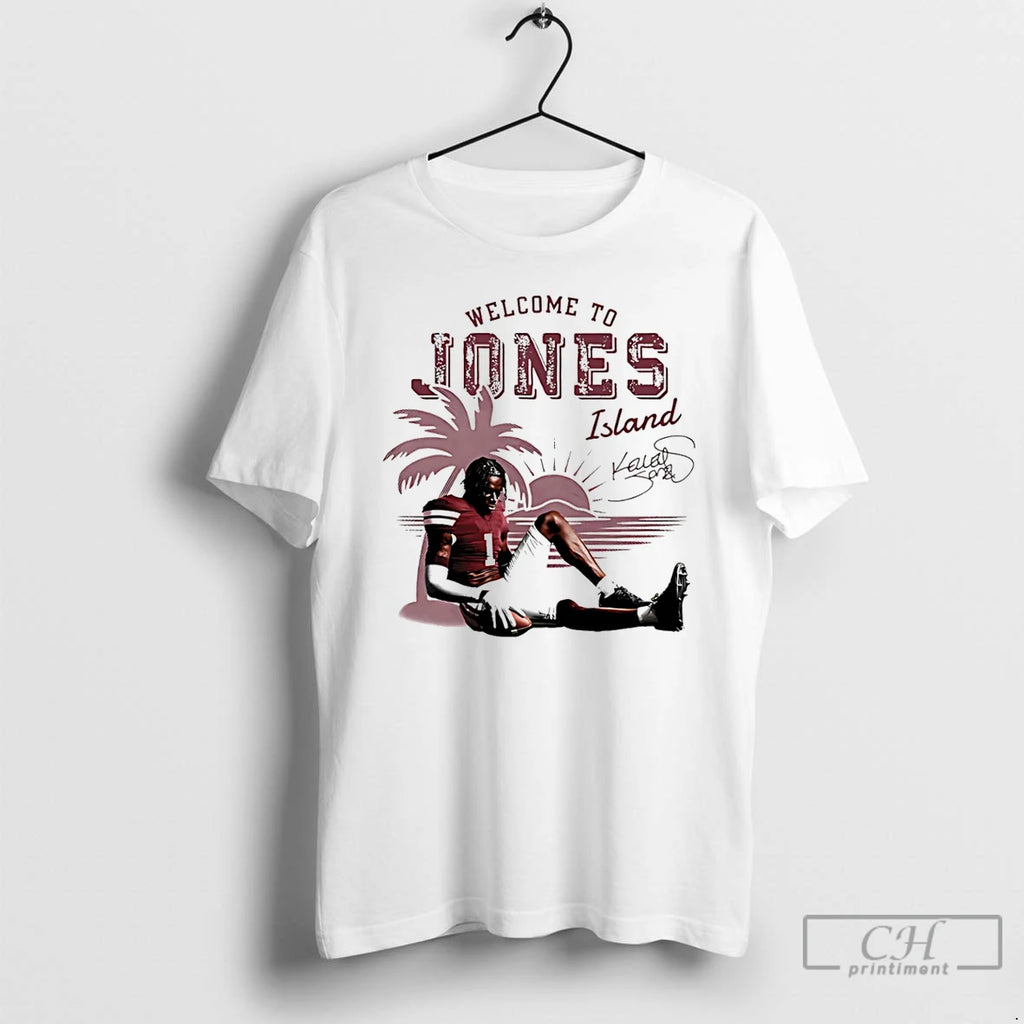 Premium Kelley Jones Mississippi State Bulldogs Welcome To The Jones Island T Shirts