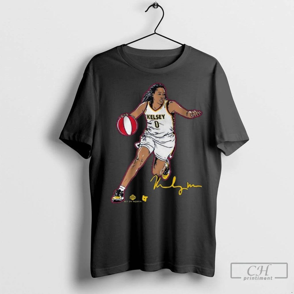 Premium Kelsey Mitchell Superstar Pose Indiana Long Sleve