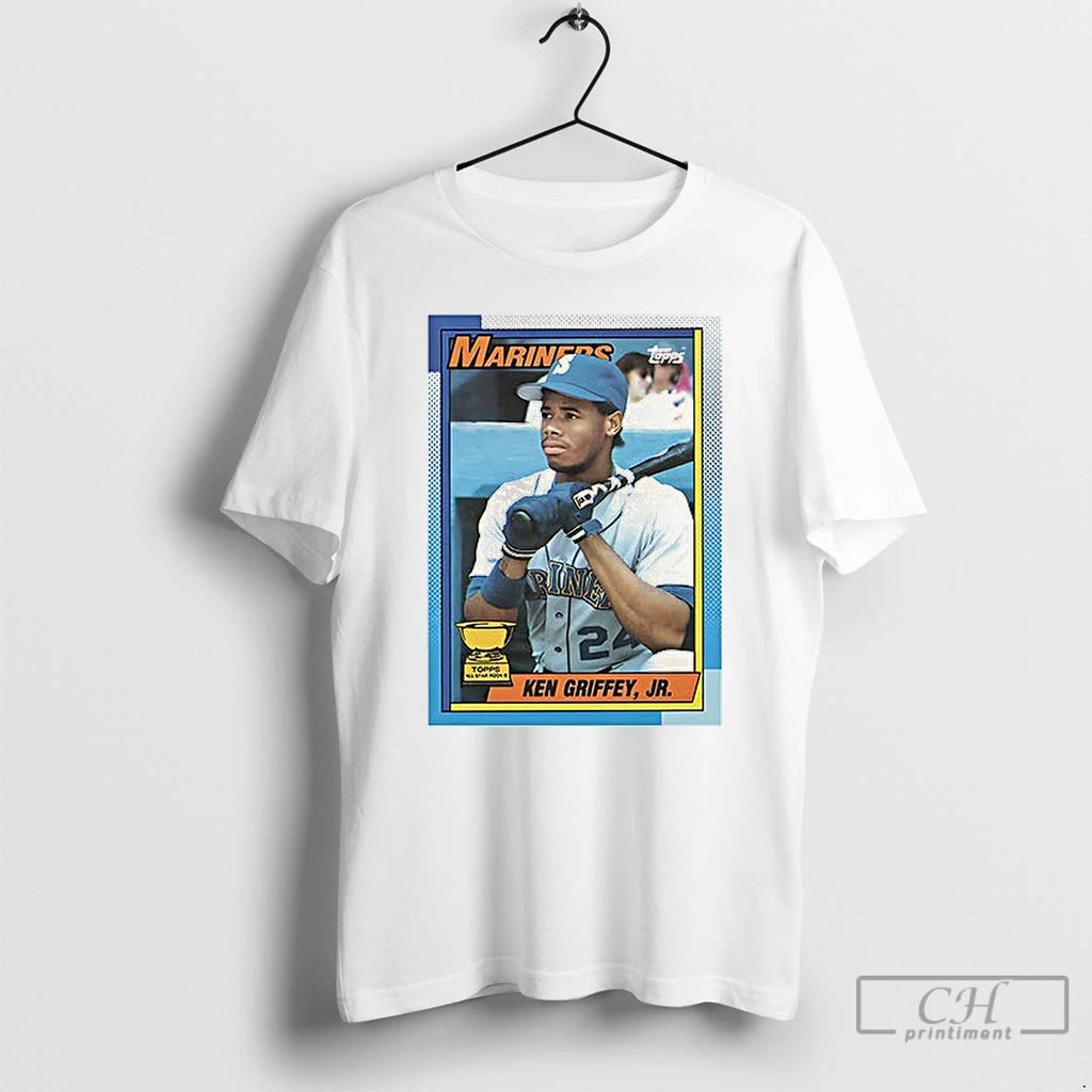 Premium Ken Griffey Jr Seattle Mariners 1900 Card Player Ceramic Ceramic And Classic Dad Cap