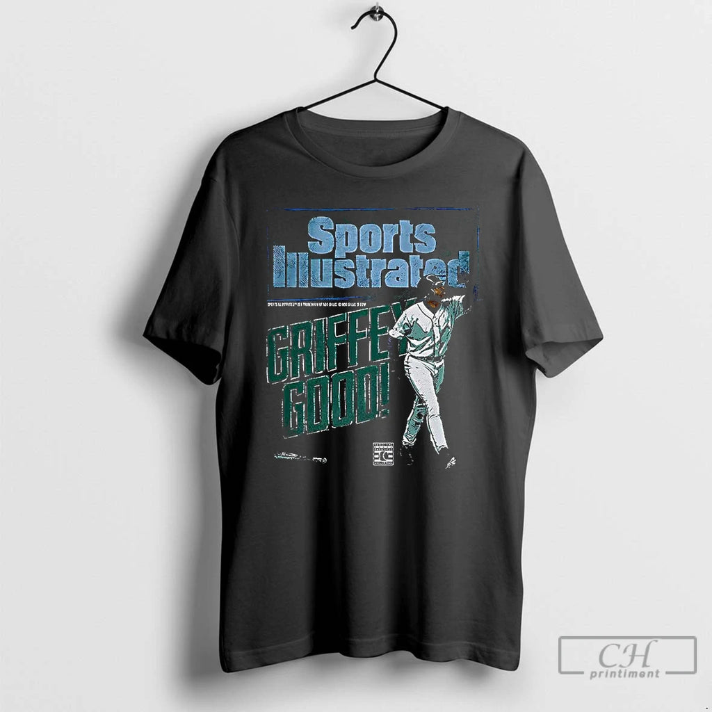 Premium Ken Griffey Jr Seattle Mariners Baseball Sports Illustrated Griffey Good T Shirts