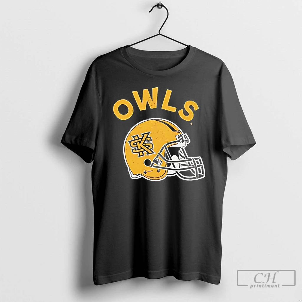 Premium Kennesaw State Owls Football Helmet T Shirts