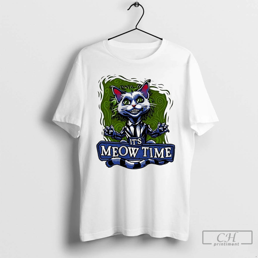 Premium Kitten Juice Its Meow Time T Shirts