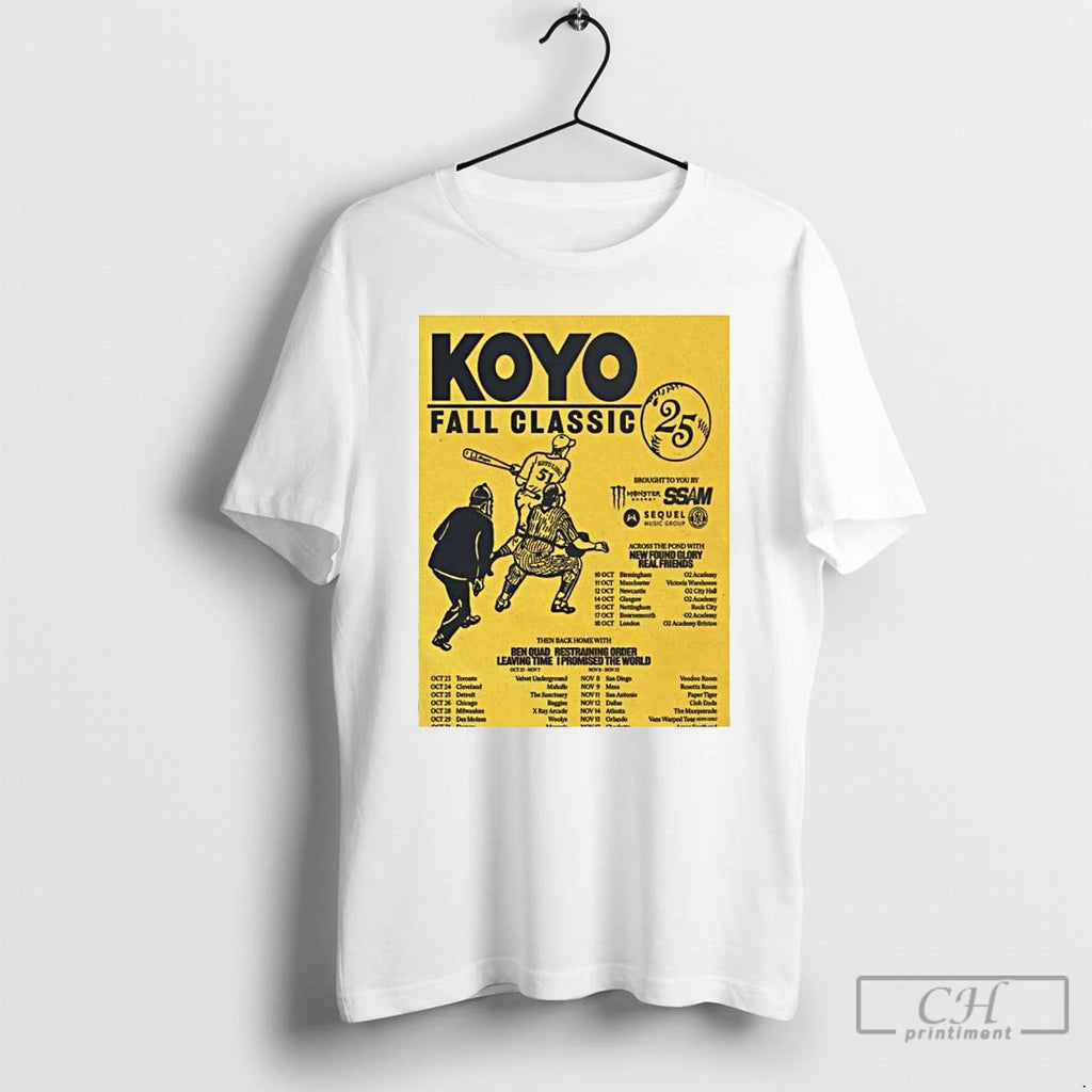 Premium Koyo Fall Classic Tour 2025 T Shirts
