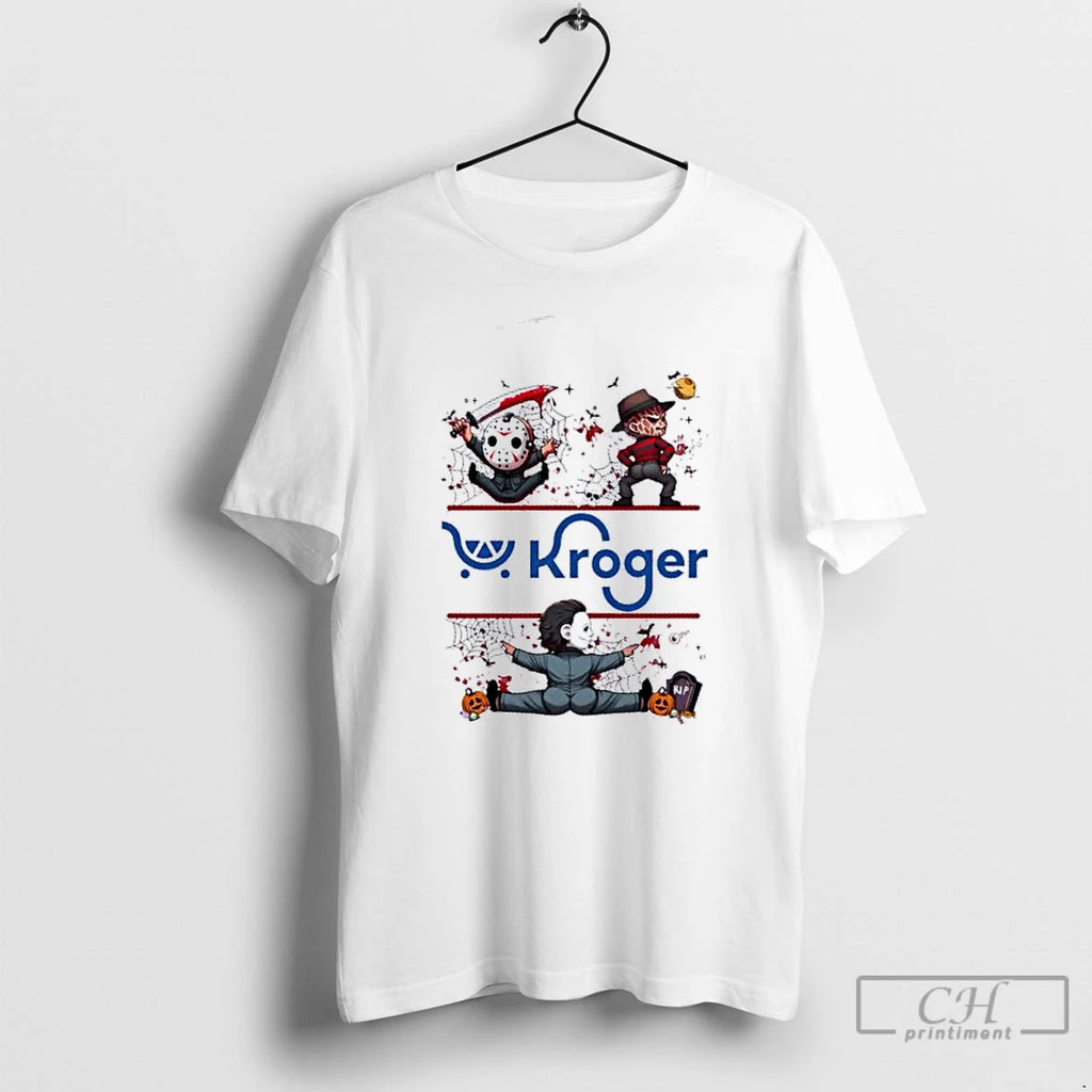 Premium Kroger X Horror Movies Halloween Dance T Shirts