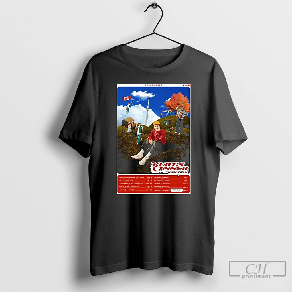 Premium Kurtis Conner The Goodfellow World Tour Canada Tour 2025 Long Sleve T Shirts