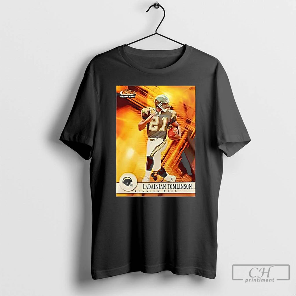 Premium Ladainian Tomlinson San Diego Chargers Topps Finest Running Back Rookie Card T Shirts