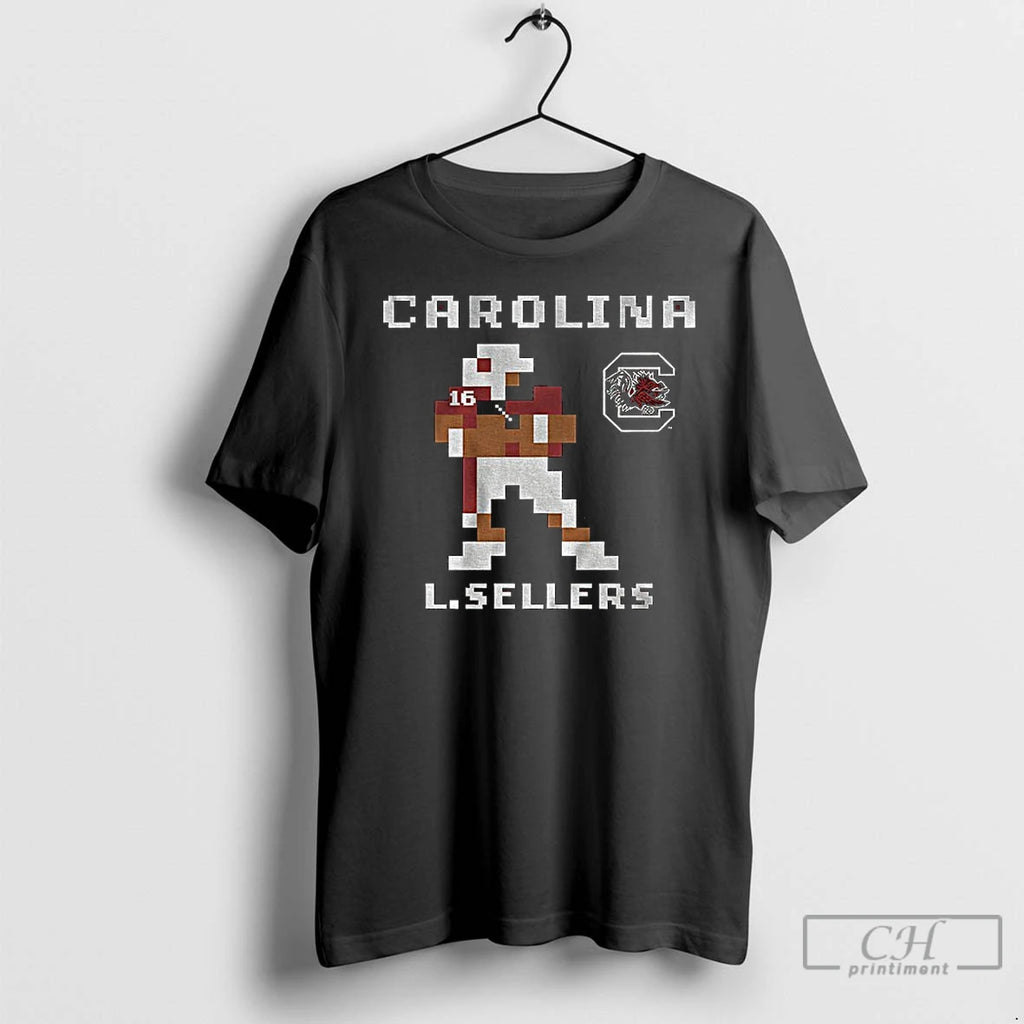 Premium Lanorris Sellers 8 Bit Retro Baller South Carolina Gamecocks Football T Shirts