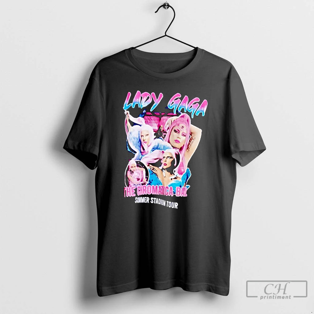 Premium Lady Gaga The Chromatica Ball Summer Stadium Tour T Shirts