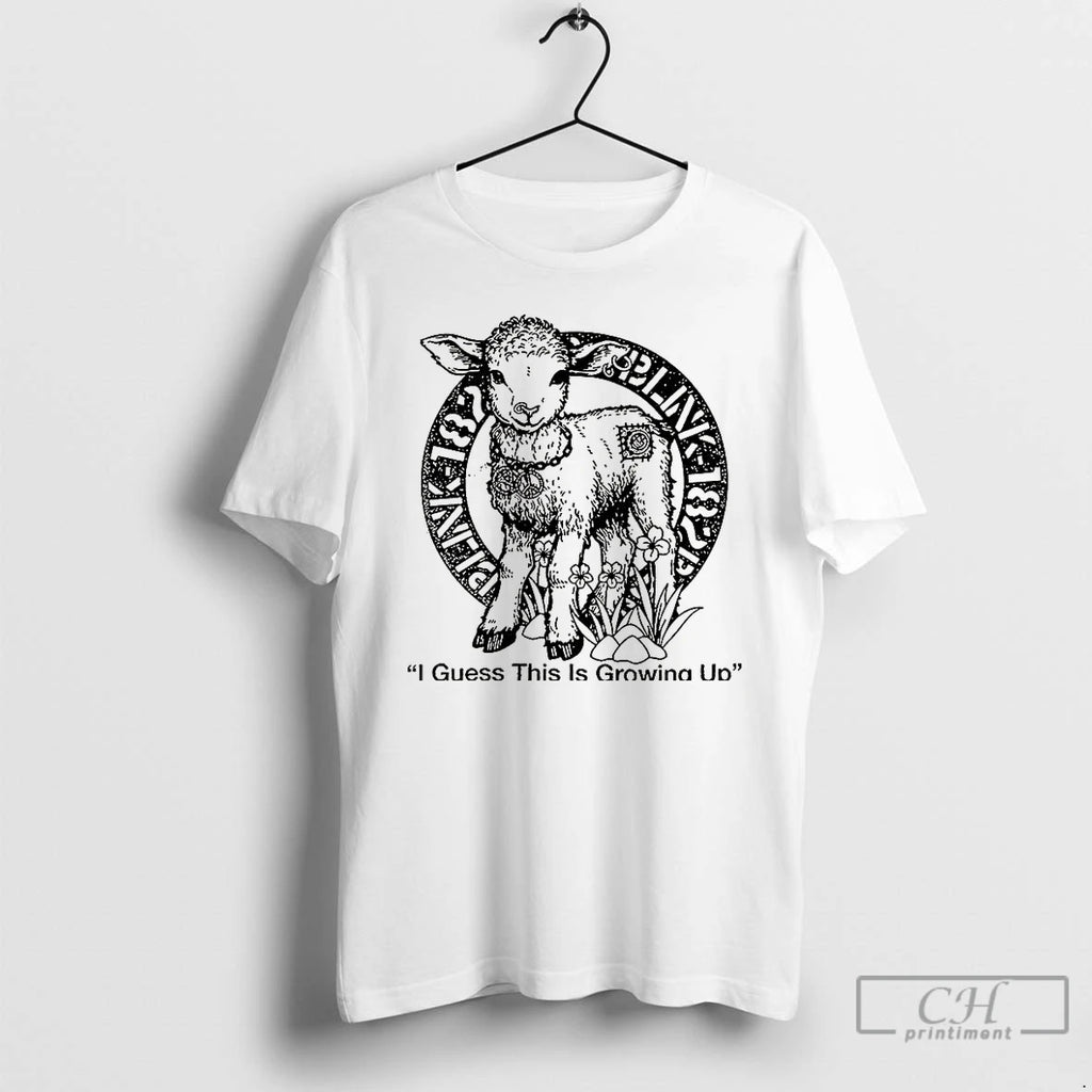 Premium Lamb Blink182 I Guess This Is Growing Up T Shirts