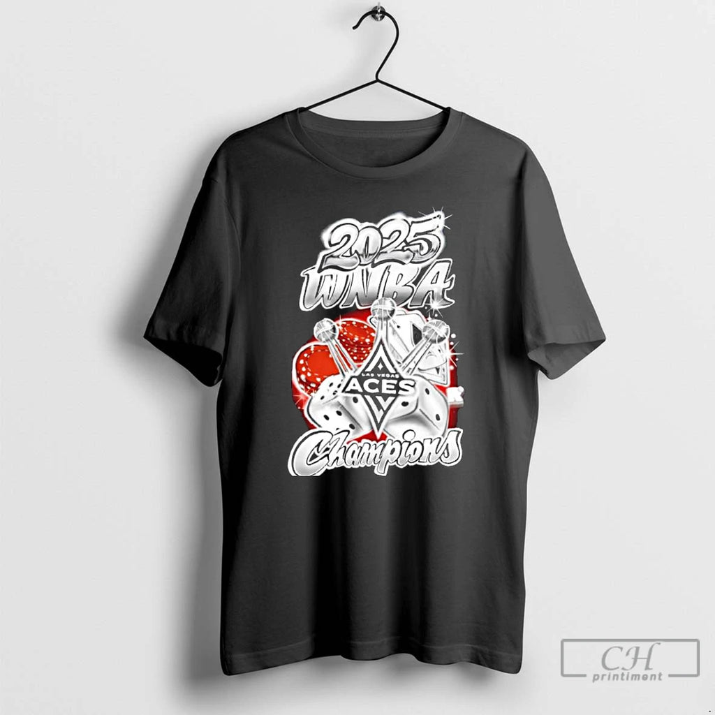 Premium Las Vegas Aces 2025 Wnba Champions Triple Crown T Shirts
