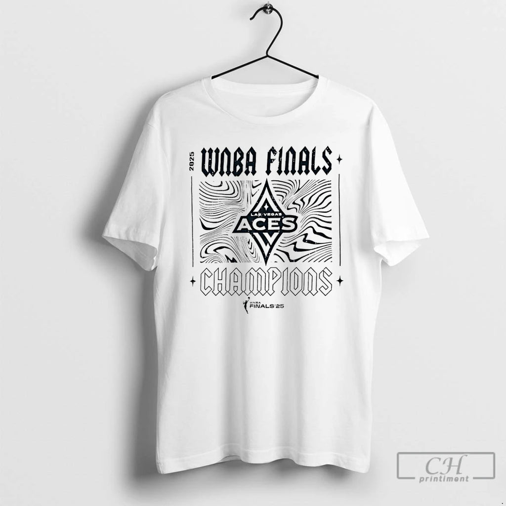 Premium Las Vegas Aces 2025 Wnba Finals Champions Victorious T Shirts