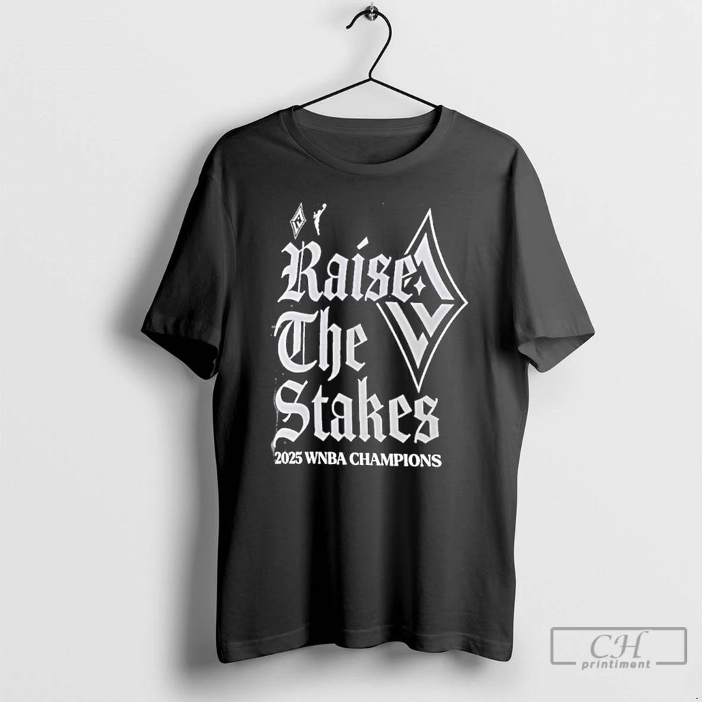 Premium Las Vegas Aces Wnba Finals Champions Raise The Stakes T Shirts