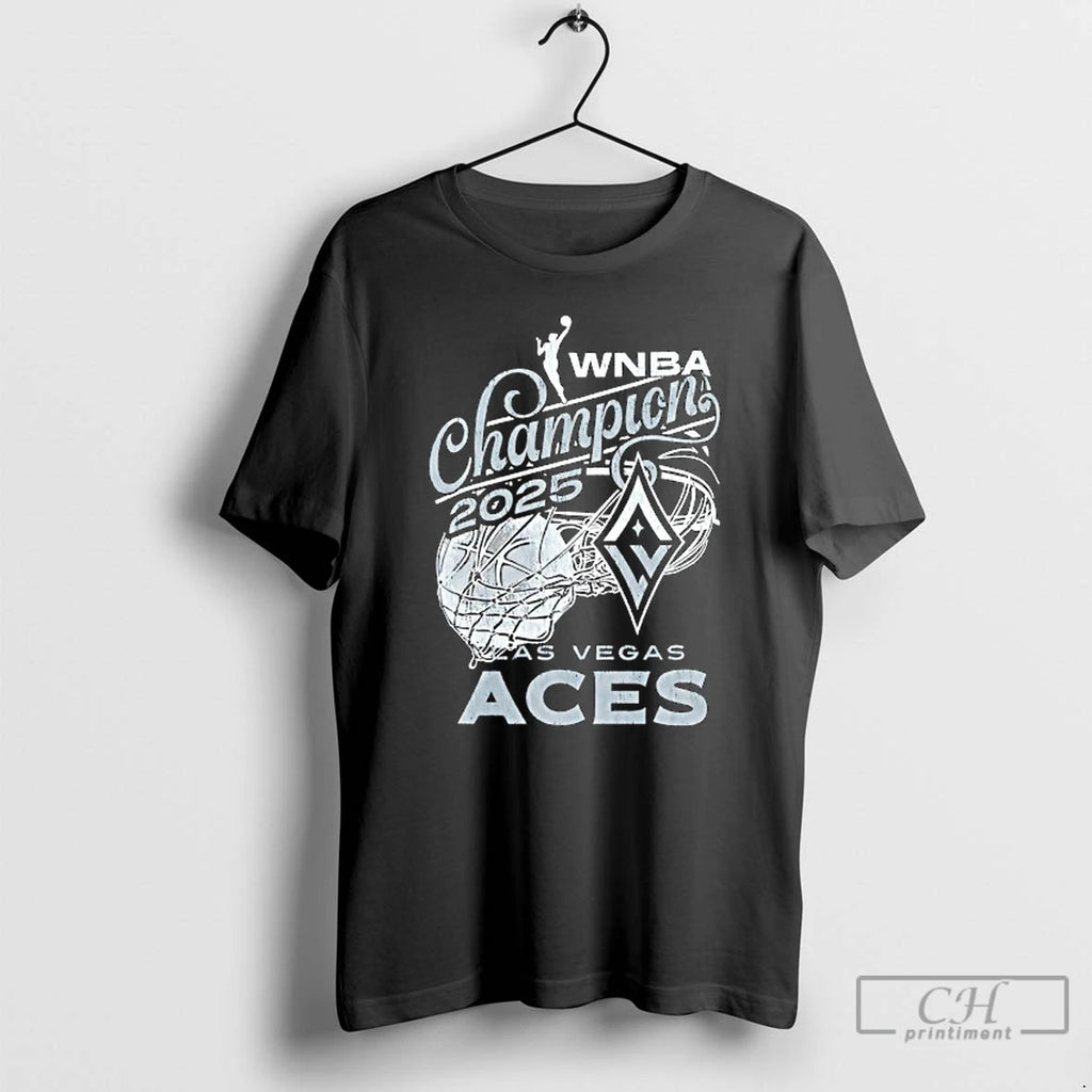 Premium Las Vegas Aces Basketball Wnba Champions 2025 T Shirts