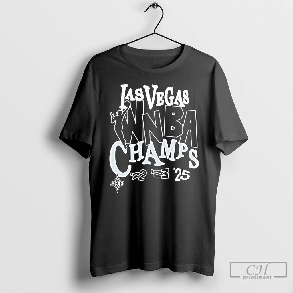 Premium Las Vegas Aces Basketball Wnba Finals Champs 2022 2023 2025 T Shirts