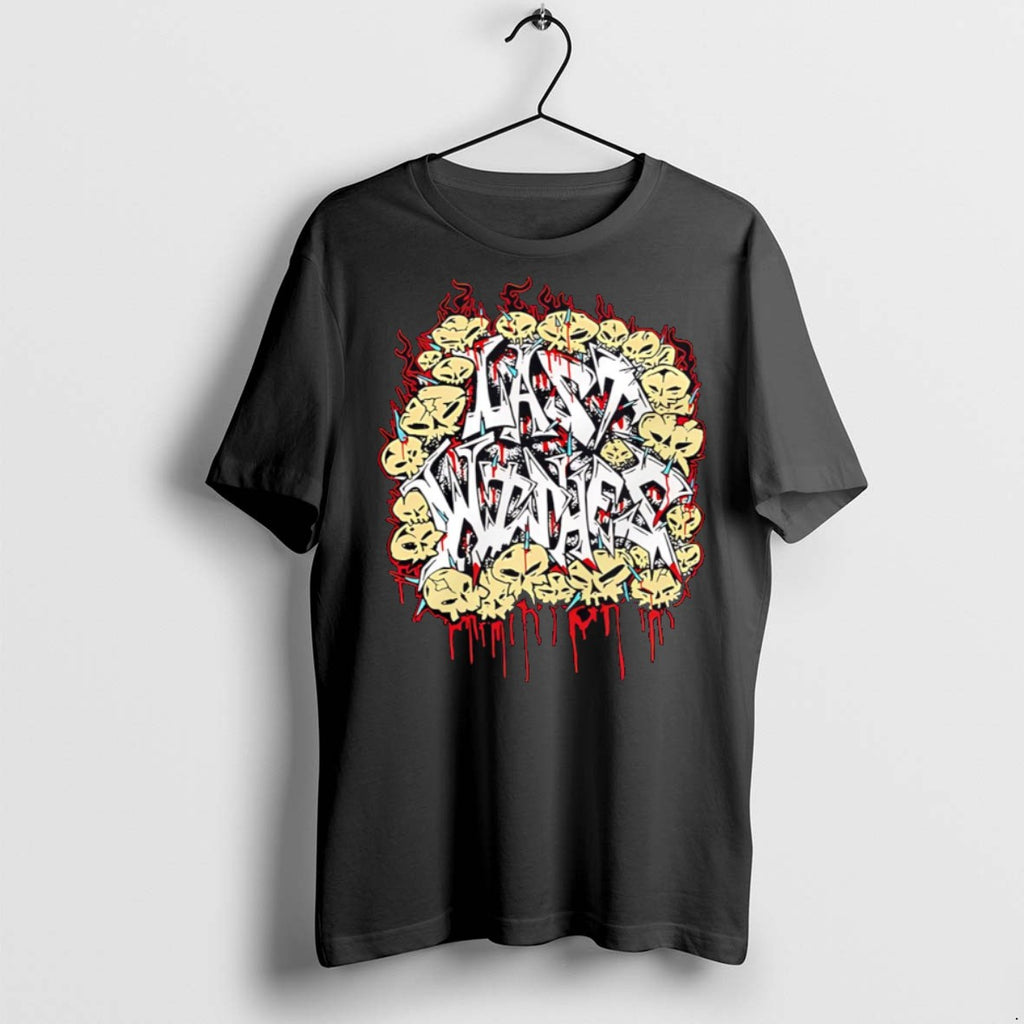 Premium Last Wishes Skull Graffiti T Shirts