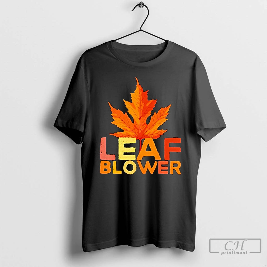 Premium Leaf Blower Halloween Matching Couples Costume T Shirts