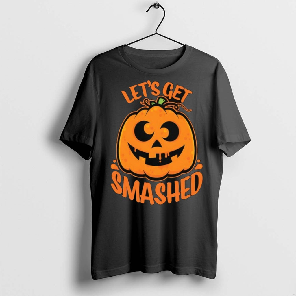 Premium Lets Get Smashed Pumpkin Halloween T Shirts