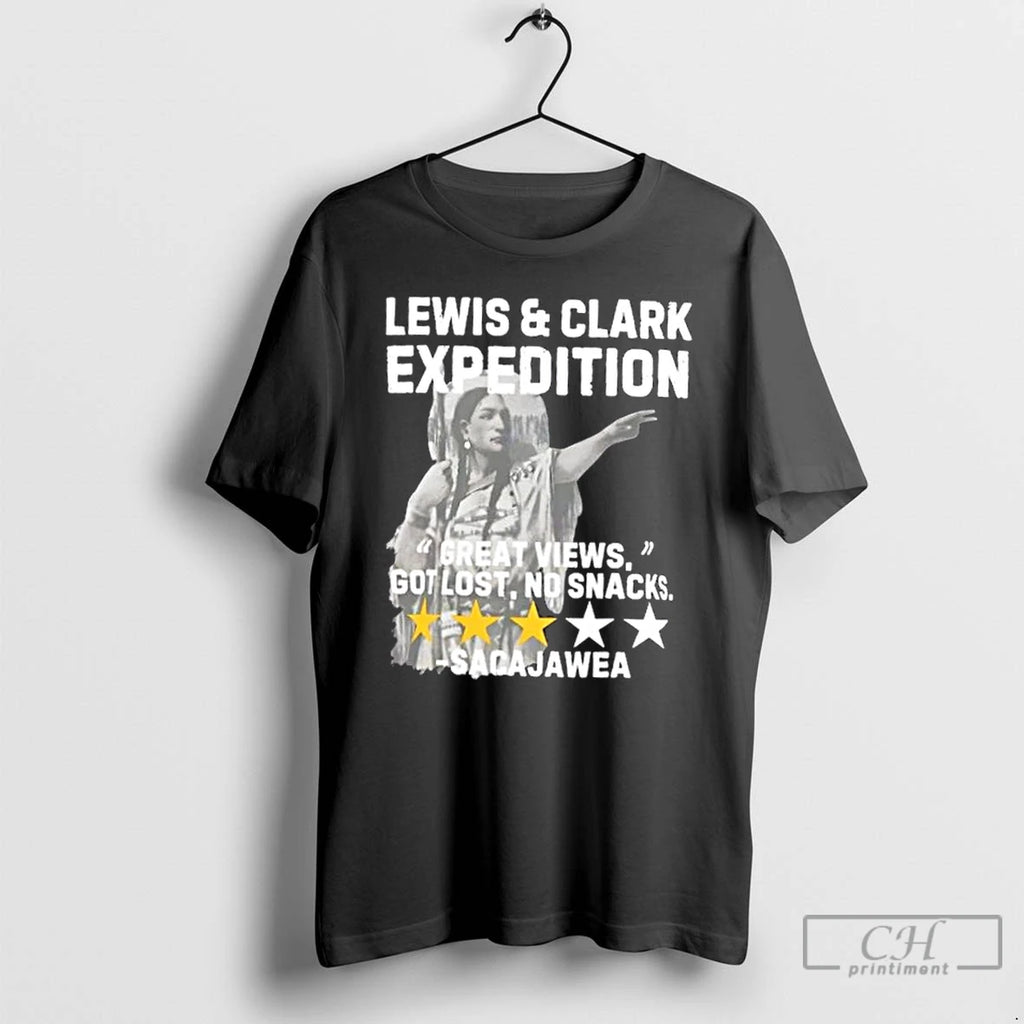 Premium Lewis And Clark Expedition Sacajawea Review T Shirts