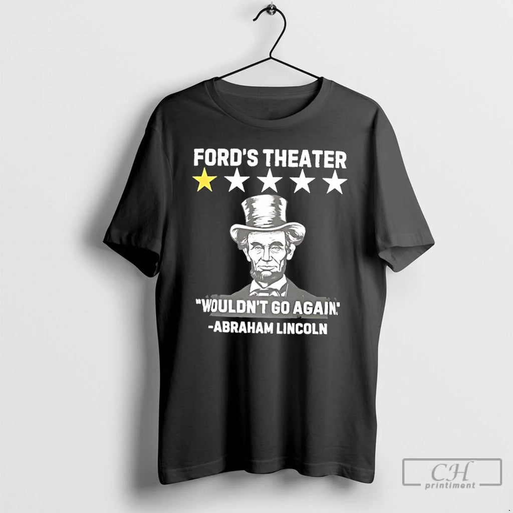 Premium Lincoln Fords Theatre One Star Review T Shirts