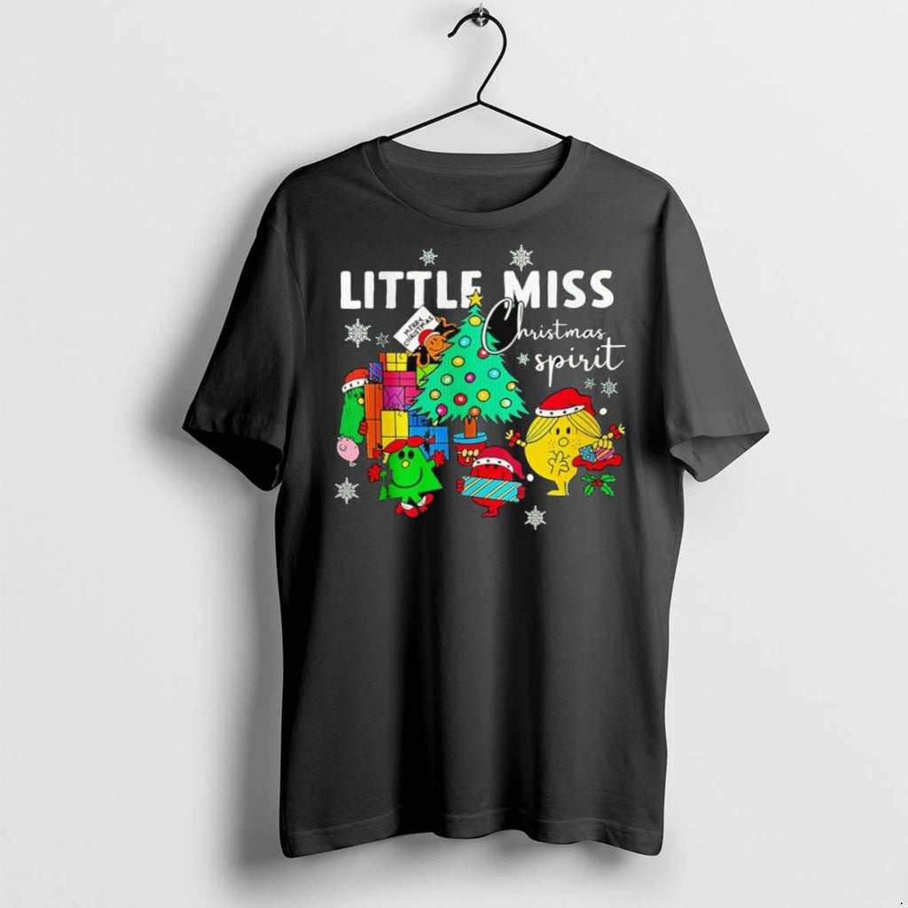 Premium Little Miss Christmas Spirit T Shirts