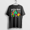Premium Little Miss Christmas Spirit T Shirts