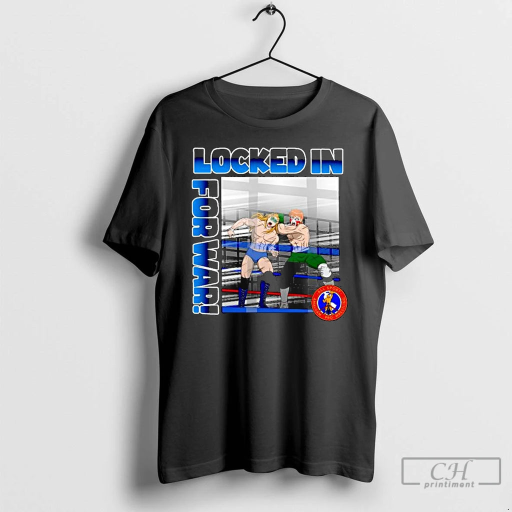 Premium Locked In For War Ornaments T Shirts