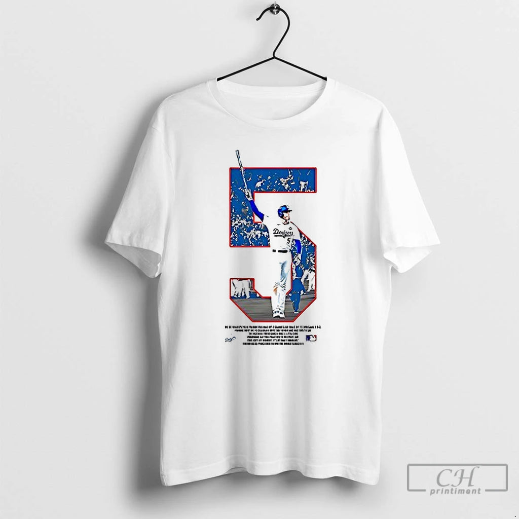 Premium Los Angeles Dodgers Freddie Freeman Hr12 Rbis 300 Avg 1 Gs Graphic T Shirts