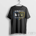Premium Los Angeles Dodgers Vs Milwaukee Brewers Nlcs Batters Box Matchup T Shirts