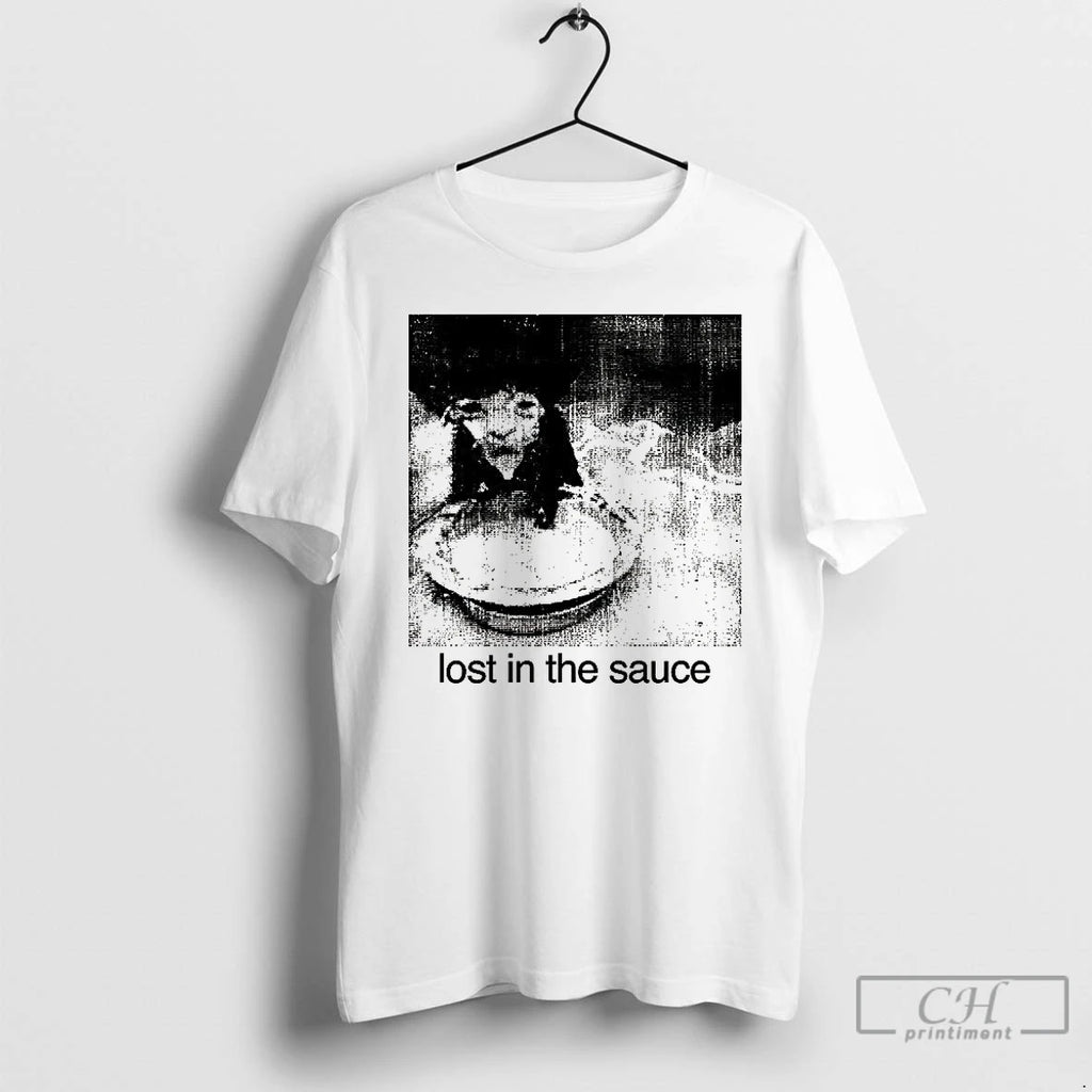 Premium Lost In The Sauce Cat T Shirts