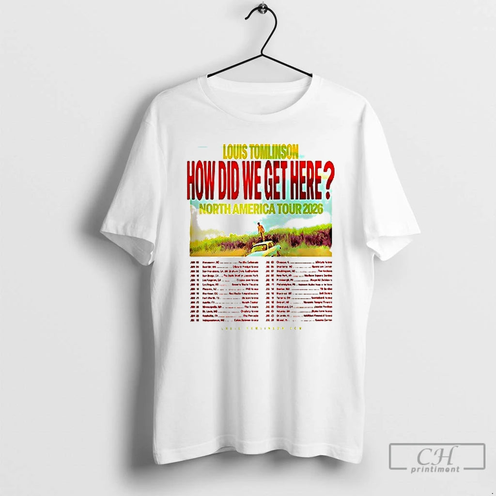 Premium Louis Tomlinson How Did We Get Here North America Tour 2026 Cities Dates