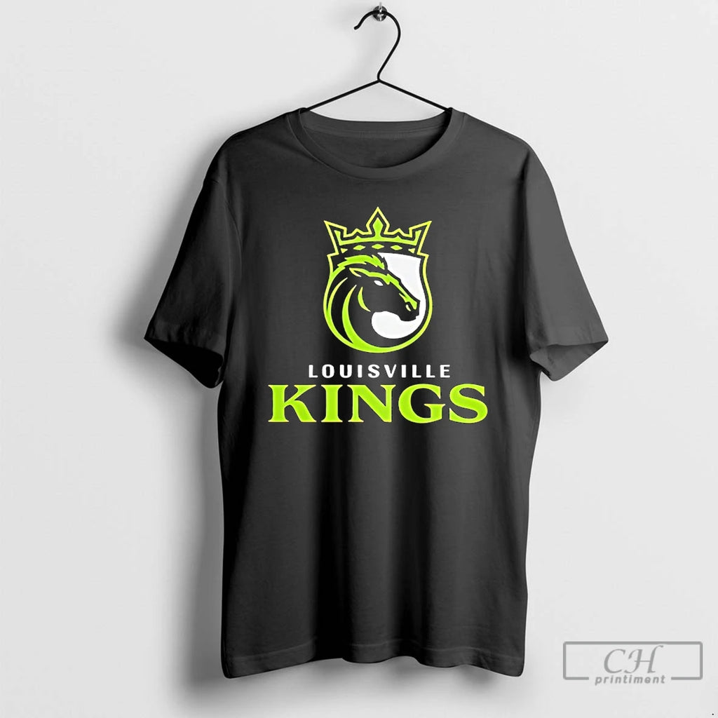 Premium Louisville Kings American Indoor Football Logo T Shirts