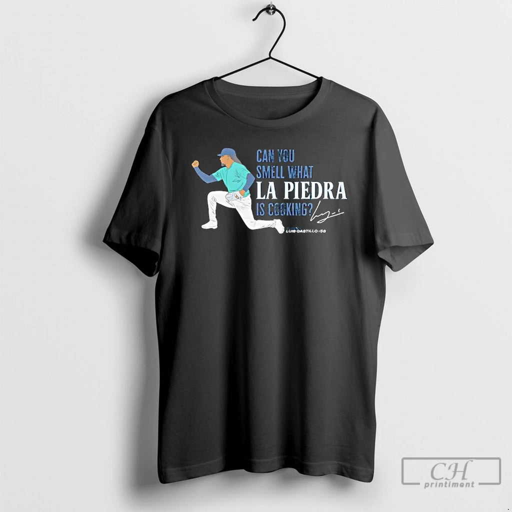 Premium Luis La Piedra Castillo Can You Smell What La Piedra Is Cooking T Shirts