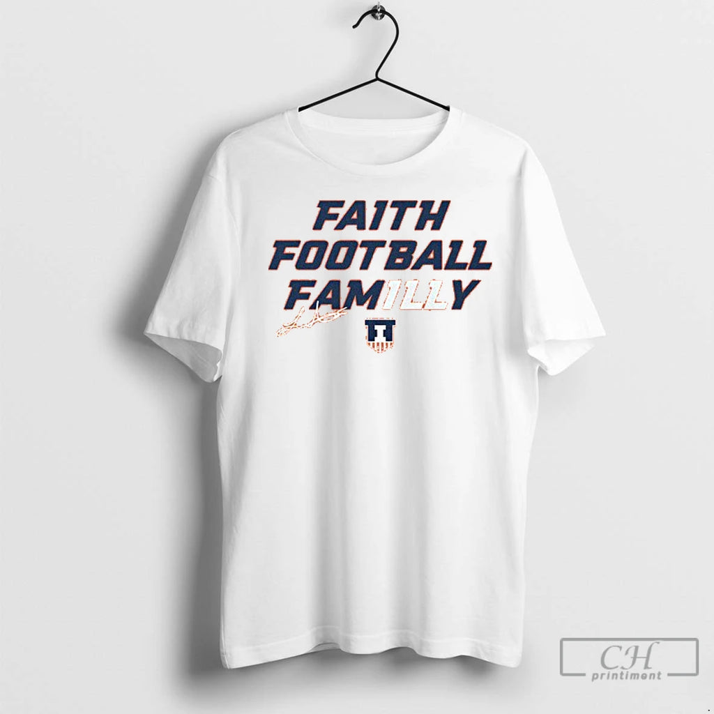 Premium Luke Altmyer Faith Football Family Illinois Fighting Illini