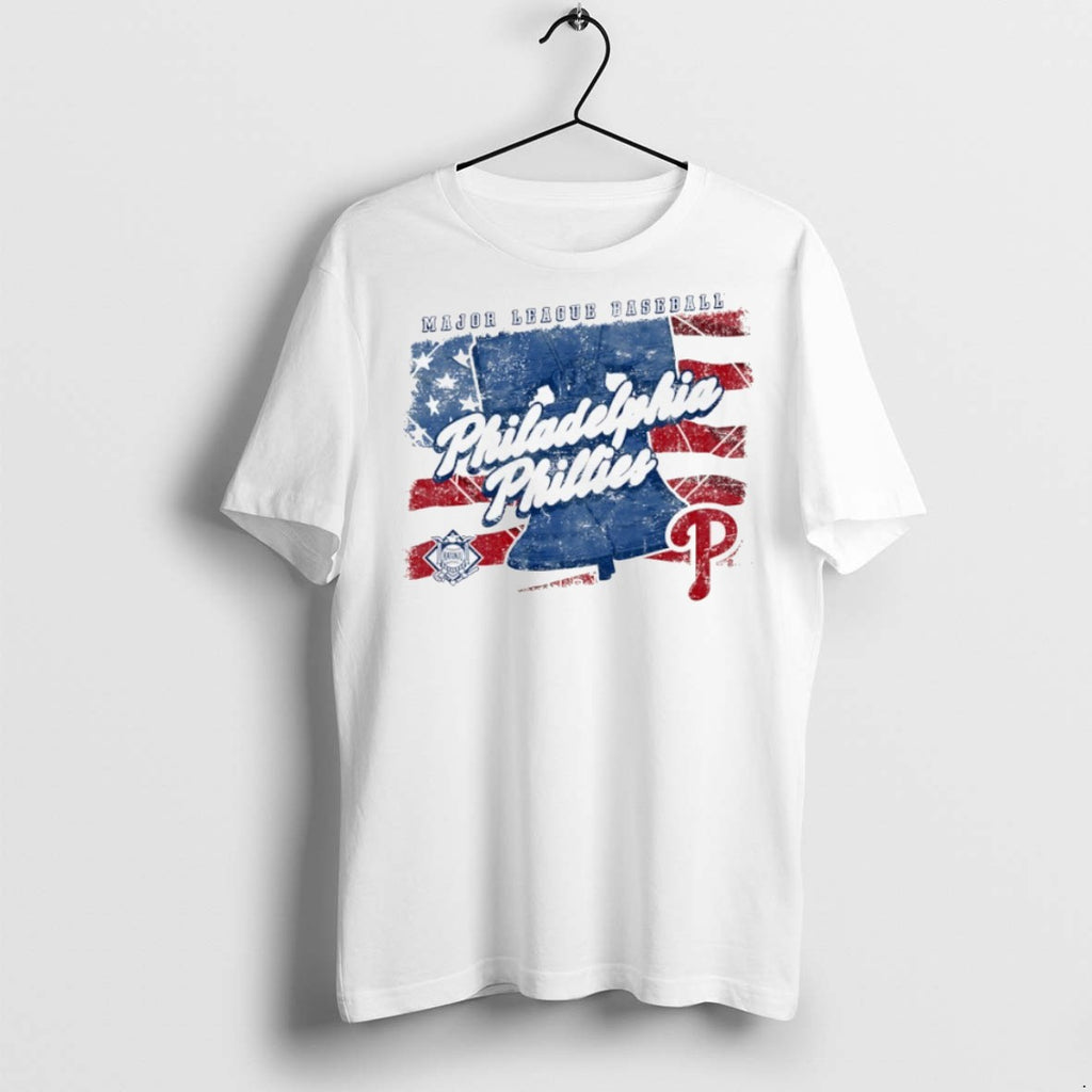 Premium Mlb Philadelphia Phillies Vintage Flag T Shirts