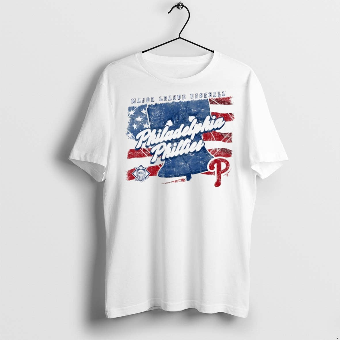 Premium Mlb Philadelphia Phillies Vintage Flag T Shirts