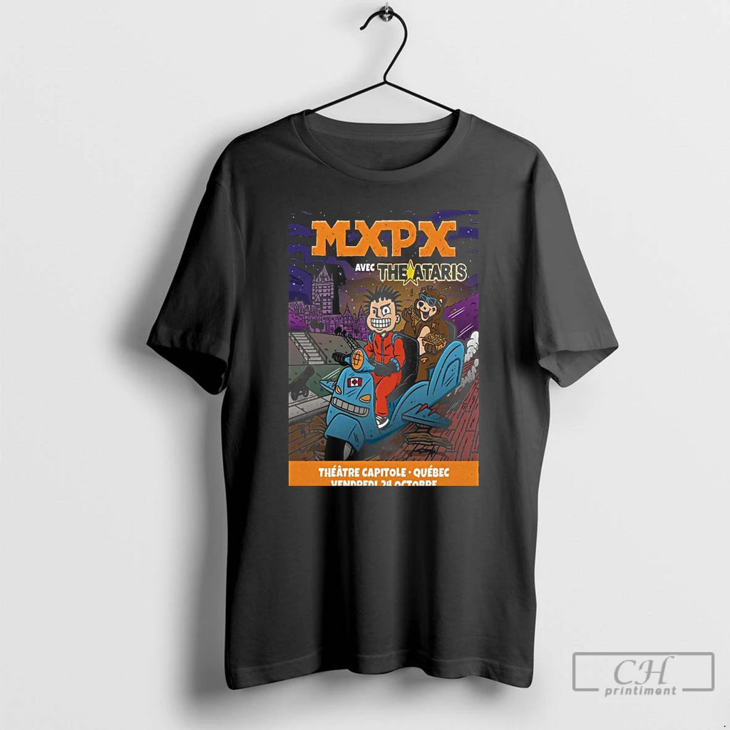 Premium Mxpx Theatre Capitole Quebec October 24 2025 T Shirts