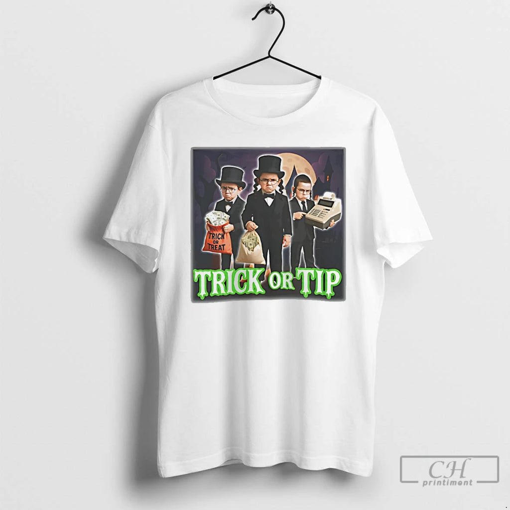 Premium Magic Banking Trick Or Tip Halloween T Shirts