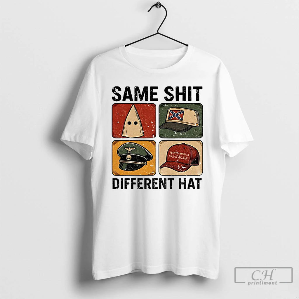 Premium Make America Great Again Hat Same Shit Different Hat Vintage T Shirts