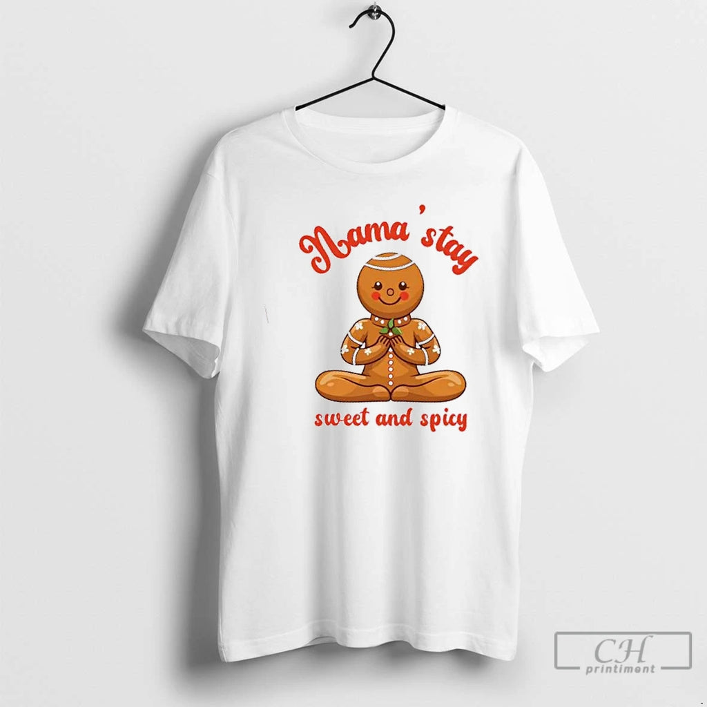 Premium Mama Stay Sweet And Spicy Christmas T Shirts