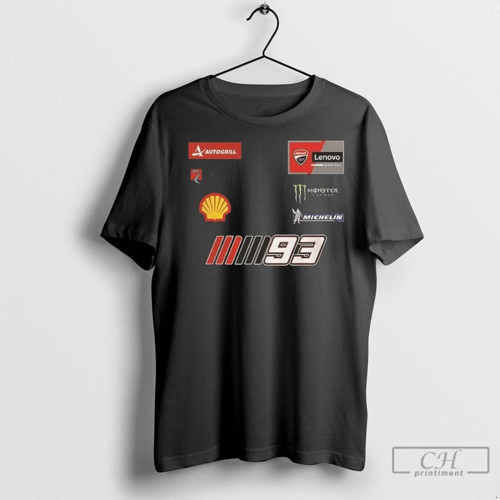 Premium Marc Marquez Ducati Lenovo Team 2 Sided