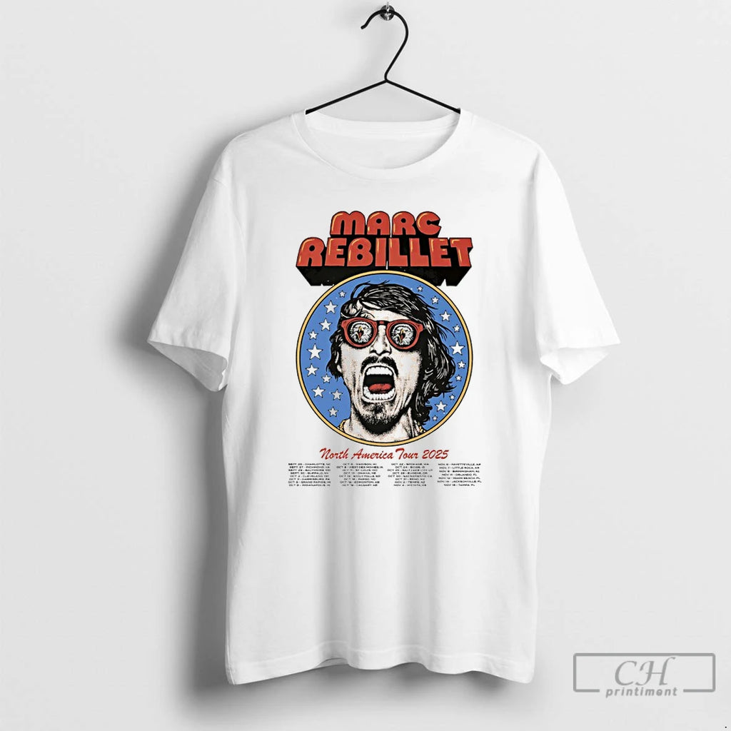 Premium Marc Rebillet North America Tour 2025 T Shirts